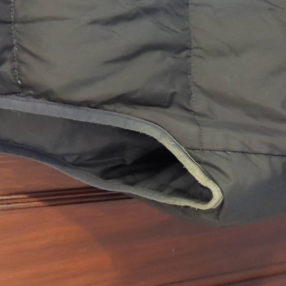 L.L Bean Goose Down Black Fluffy Warm Vest Size Men's XL Tall - Picture 4 of 8